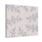 Floral Spiral Wall Canvas — Nude Stretched Canvas Art