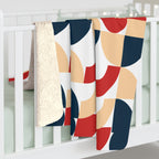 Golden Hour Soft Fleece Throw Blanket | Earthy Bohemian Blanket | Benivie