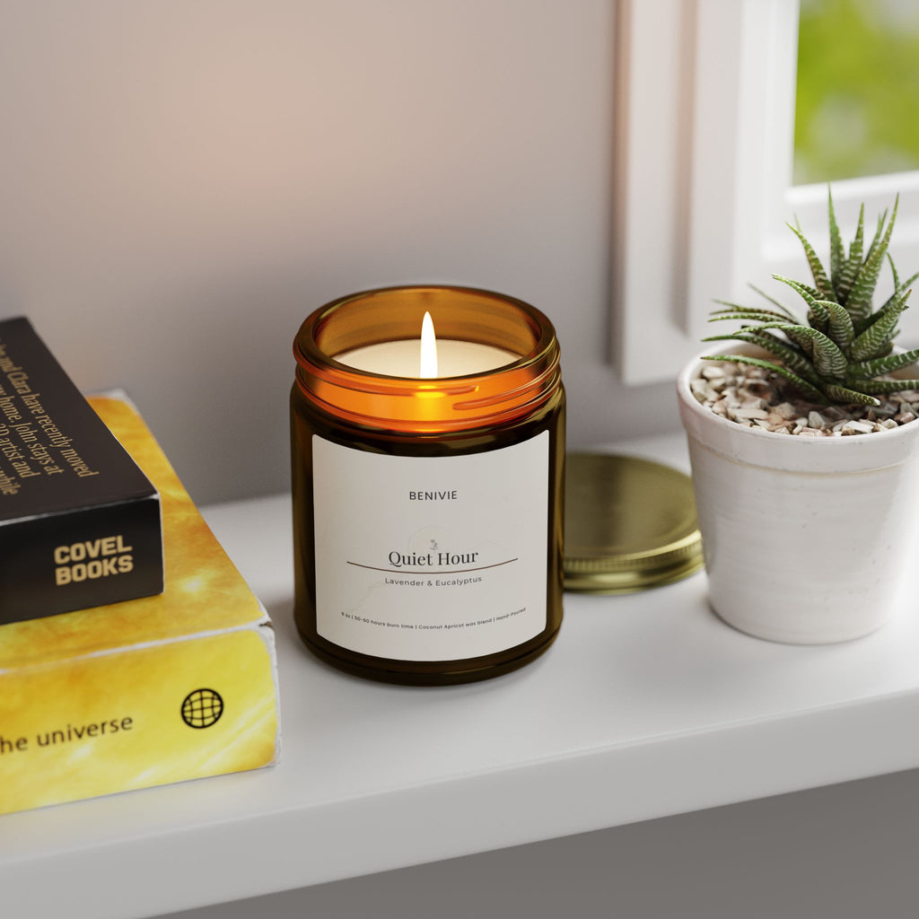 Quiet Hour Candle | Lavender & Eucalyptus | Benivie