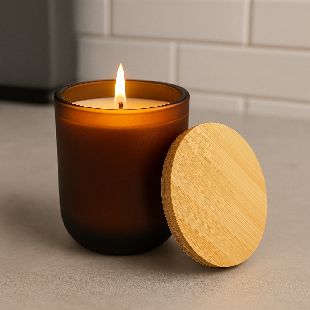 Engraved ‘VIE’ Scented Soy Candle (14oz)