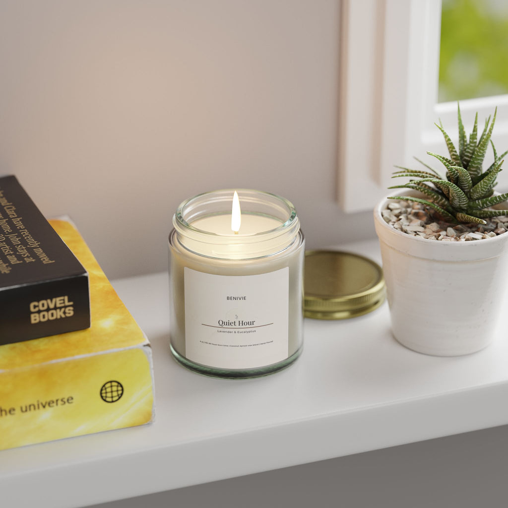Quiet Hour Candle | Lavender & Eucalyptus | Benivie