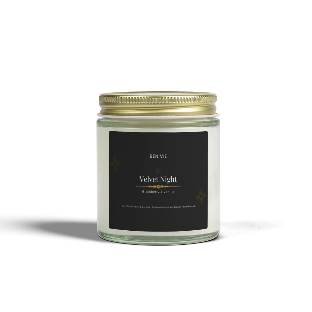 Velvet Night Candle | Blackberry Vanilla | Luxury Home Candle | Benivie