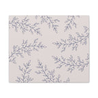 Floral Spiral Wall Canvas — Nude Stretched Canvas Art