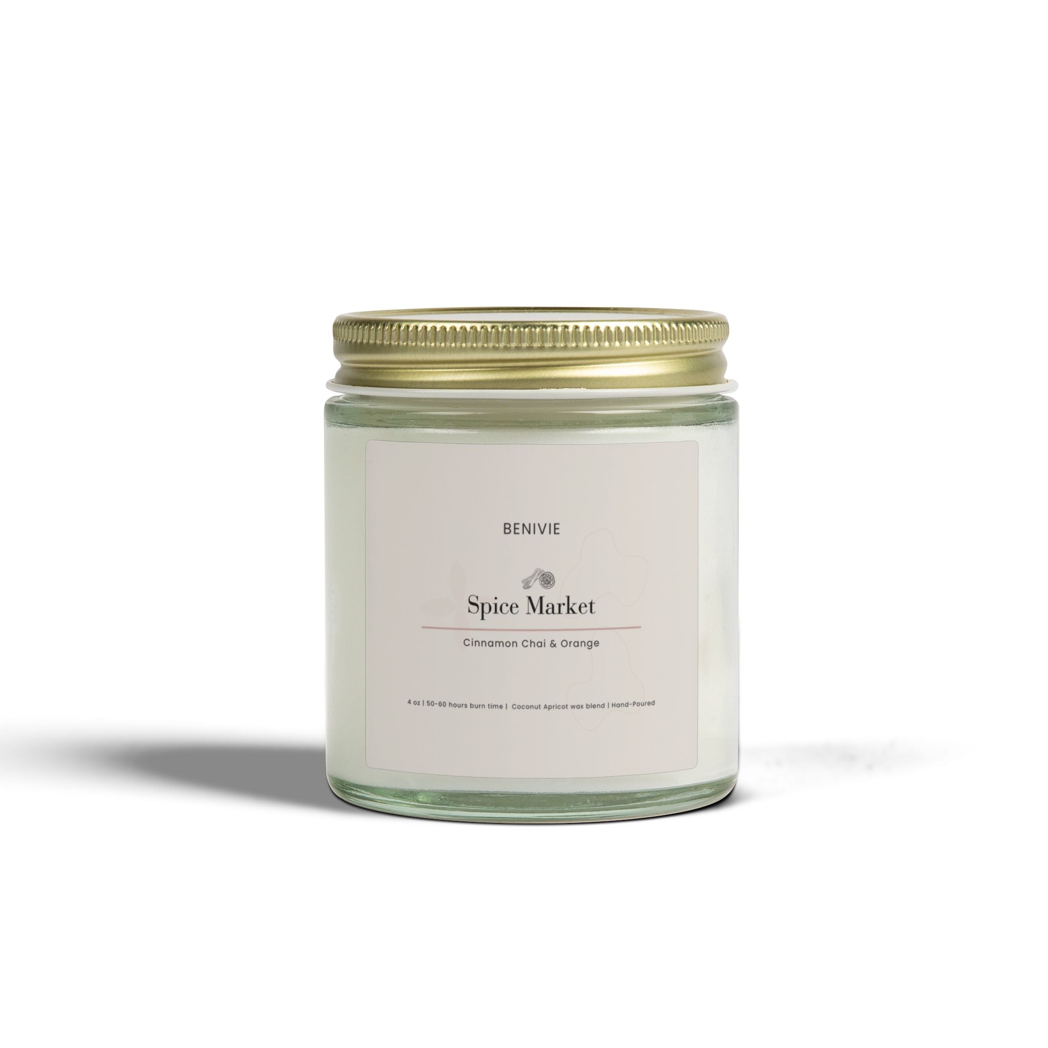 Spice Market Candle | Cinnamon Chai | Warm Spice Candle | Benivie