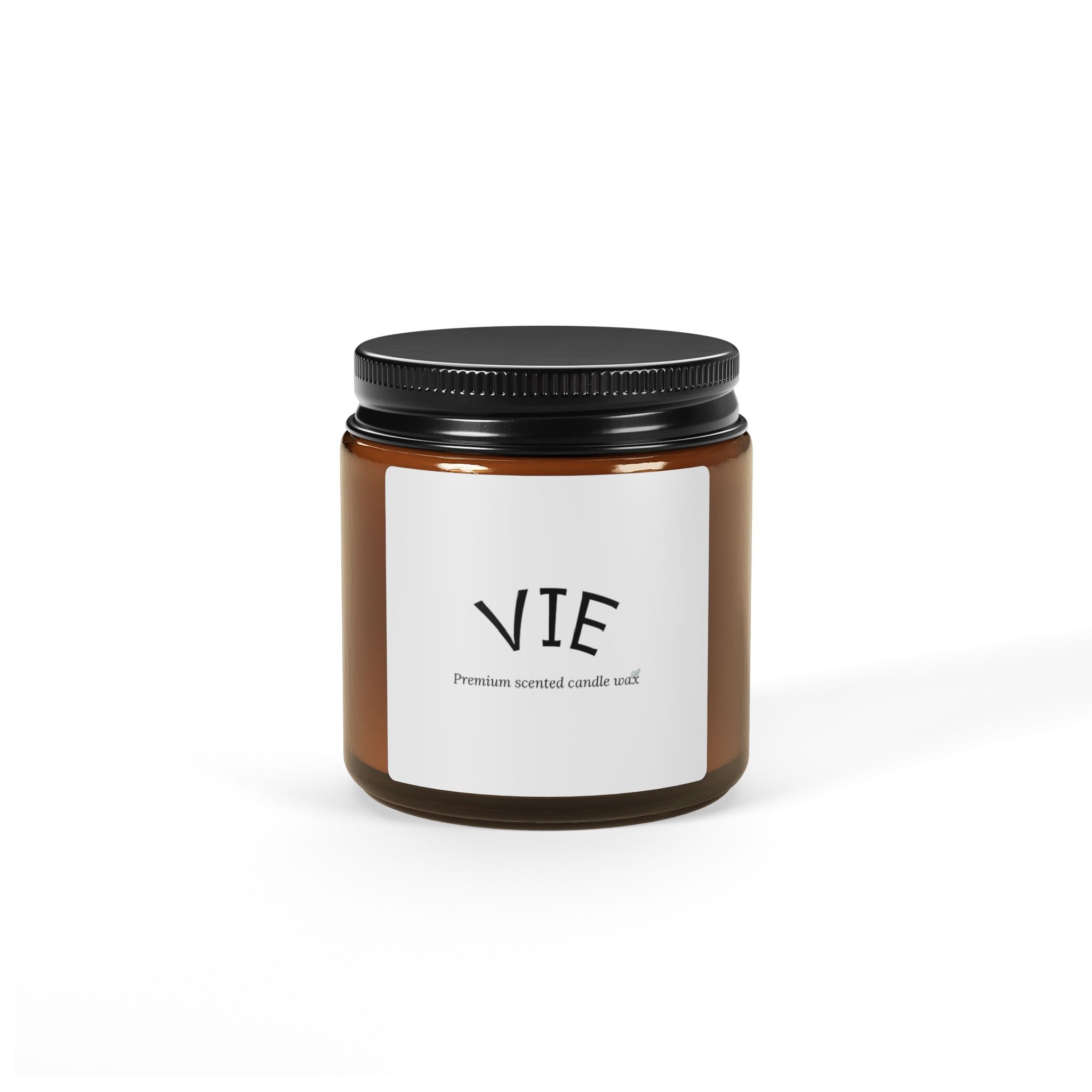 Premium Amber ‘VIE’ Scented Soy Candle