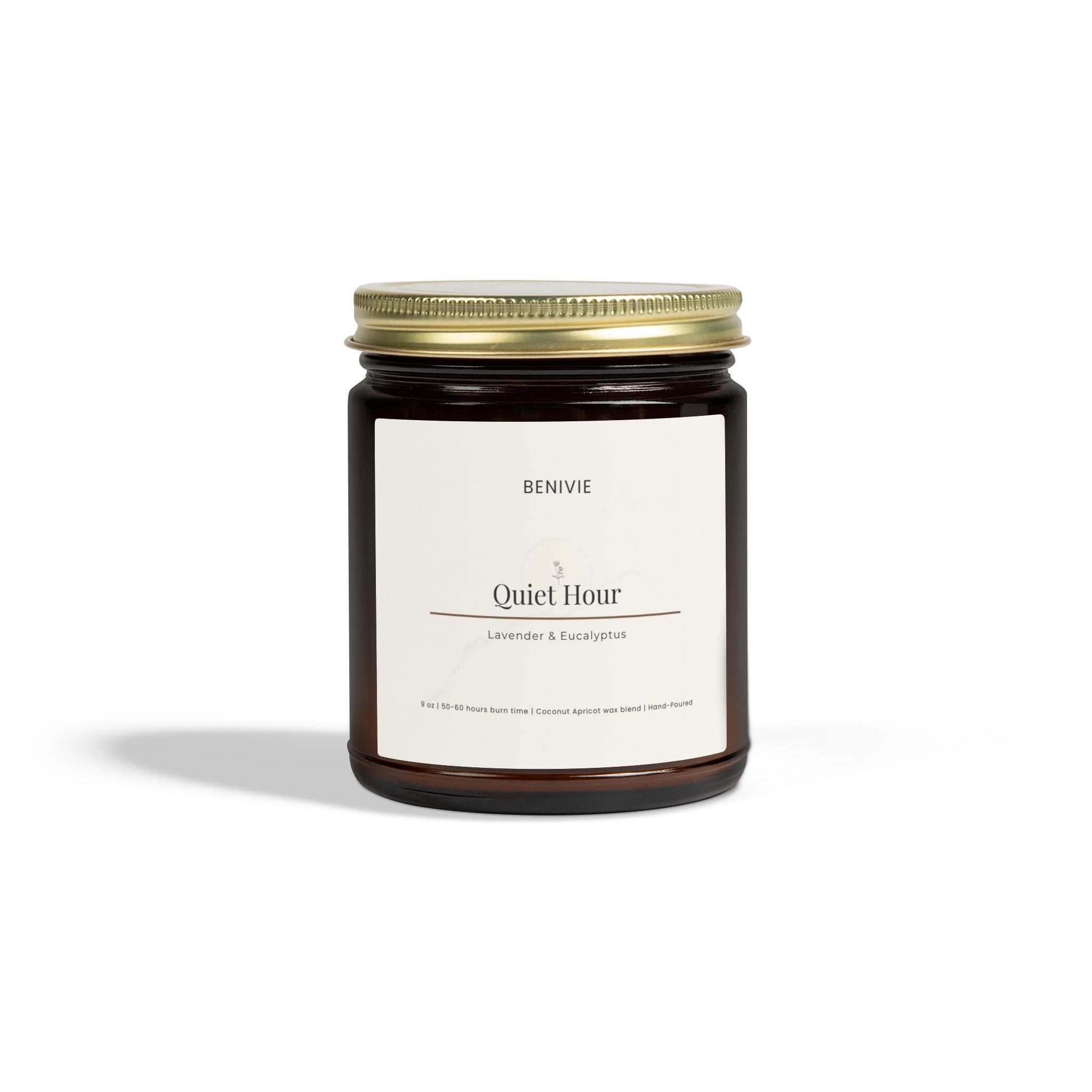 Quiet Hour Candle | Lavender & Eucalyptus | Benivie