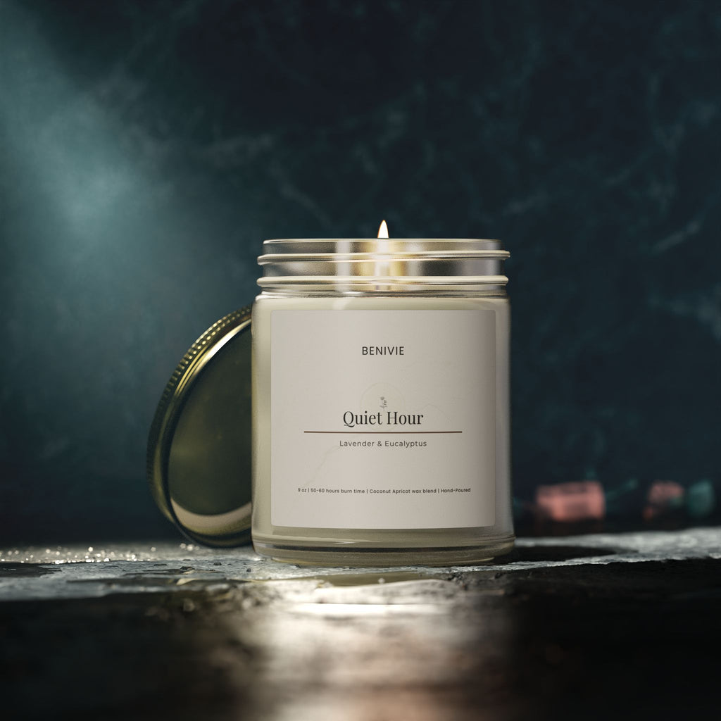Quiet Hour Candle | Lavender & Eucalyptus | Benivie